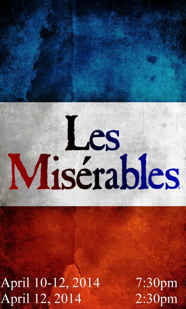 LES MISERABLES 11 x 17 poster no border